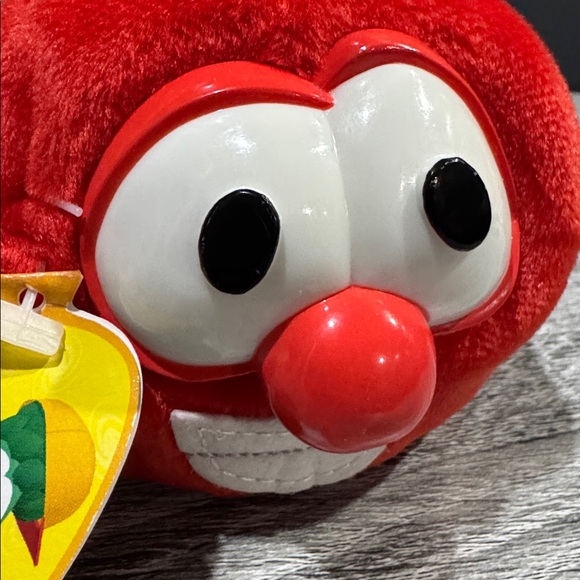 GUND | VeggieTales: Bob the Tomato (1998) - Vintage 4” Bean Bag Plush Toy - Picture 6 of 12